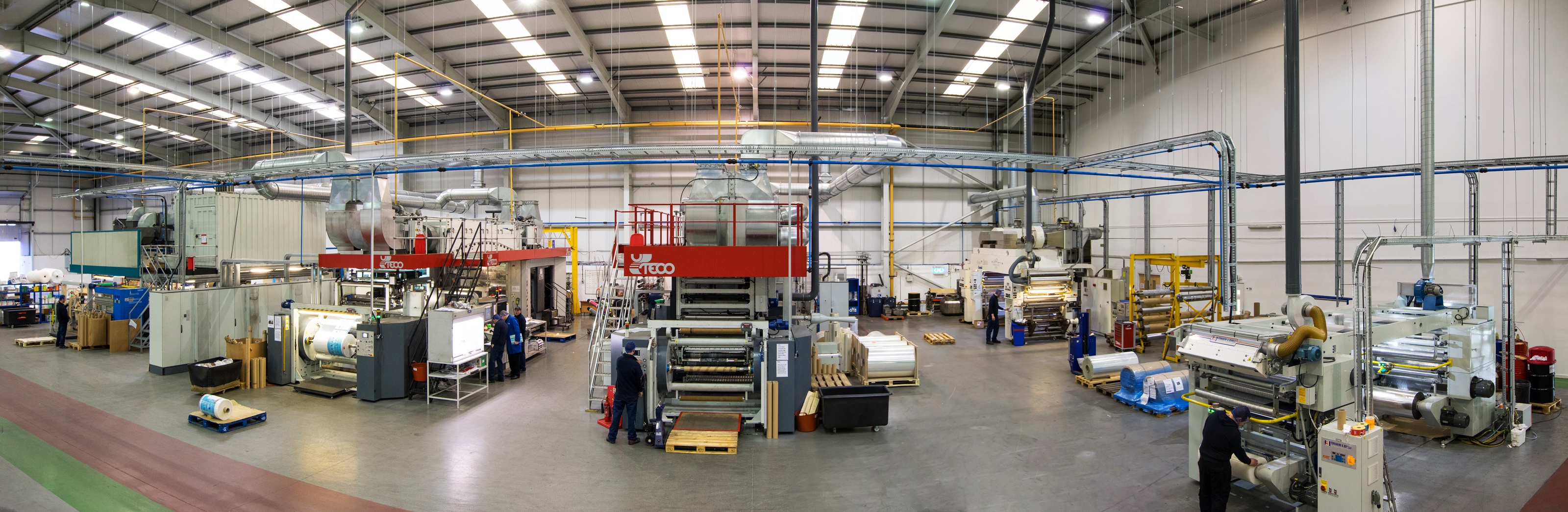 New lighting at TCL Packaging Telford manufacturing plant